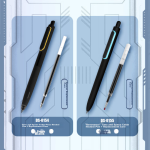 Dianshi Pen Space Capsule Gel Pen/Fluorescent Pen Study Set High-value Student Homework Marking Pen 329E [Night Traveler] 5-Pack - Image 4