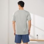 One's Member Cotton Quick Dry Loose Casual Short Sleeve T-shirt Moran Pink S - Image 2