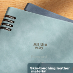 [Lowest price on the Internet] M&G Stationery A5/40 sheets notebook sewing notebook high-value error notebook middle school student postgraduate entrance examination diary indigo dye series 4 books FA5489 - Image 8