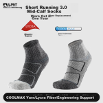ALPINT MOUNTAIN Elmont CoolMax marathon professional running socks men's mountaineering socks hiking socks mid-tube sports socks - Image 2