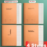 Dr. Dolly 22k20+2 pages English book Beijing primary school student homework book large plus four lines and three grids English book junior high school high school English notebook 10 books [must-have for school] - Image 4