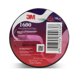 3M 1600# General purpose electrical insulation tape for office and home decoration, lead-free, flame retardant, high temperature resistant, black, 18mm*20m*0.15mm, 5 rolls - Image 5