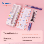 Deli (deli) simple and clean expansion quick-drying push gel pen 0.5mm ST head pointed cone head black 12 pieces/box S18-B - Image 6
