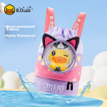 B.Duck Little Yellow Duck Boys and Girls Swimming Waterproof Bag Drawstring Portable Backpack Dry and Wet Separation Sports Beach Storage Bag - Image 6