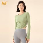 361° Yoga Clothes Women's Tops 2024 New Long Sleeve Fitness Clothes Autumn and Winter High-end Pilates Sports Tops Women - Image 5