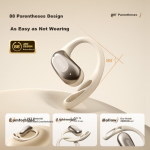 aiwa Aihua AW29 ear-hook Bluetooth headset bone conduction concept not in the ear open true wireless sports running long endurance noise reduction 2025 latest national subsidy white