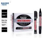 UHOO [Super Hot Style] Waterproof PVC ID Card Holder Horizontal Transparent 24 Card Holders 24 Clips Work Card Employee Card Badge 6655-2