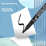Dongmi gel pen refill 0.5 press gel pen fountain pen signature pen refill CS pen tip black student college entrance examination postgraduate examination refill Dongmi 20 pieces/box DM-004 - Image 5