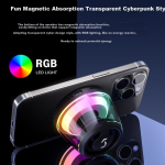 Colorfire portable magnetic Bluetooth mini speaker desktop outdoor cycling hiking camping mini speaker Bluetooth 5.3 TWS couplet for boyfriend gift white - Image 2