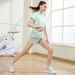 361° short-sleeved women's t-shirt spring and summer badminton clothing light breathable sports leisure fitness 662527101-1 - Image 4