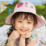 361° children's sun hat for boys and girls outdoor play sports anti-ultraviolet sunshade fisherman hat - Image 8