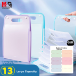 Deli 400 sheets 98*98mm simple white raft notepad notepad notepad office supplies 21708 - Image 2