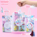 Juvenile companion X Shengli fast folder 20 pieces A4 transparent pull rod folder folder pull rod clip water drop clip data book resume prenatal examination report storage clip paper test paper clip 10mm - Image 10