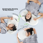 8H pillow pressure-free capsule pillow cervical pillow vitality non-sensory cotton pressure-relieving pillow zero-pressure memory foam pillow core