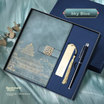 Weiyi [lowest price on the whole network] Dunhuang Cultural and Creative National Trend Notebook Book Set Gift Box Business Souvenir Chinese Style Forbidden City Cultural and Creative Handbook Notepad Graduation Gift - Image 5