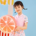 361° Children's Swimsuit Girls Summer Cute One-Piece Dress Boxer Swimsuit Middle and Large Children Student Swimming Equipment - Image 8