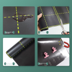 AOC full attribute series e-sports game long mouse pad oversized 800*400*4mm thickened lock edge office keyboard computer desk pad M261/93 Firefly - Image 2