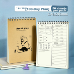 Dr. Dolly 10 books 32K20 sheets Pinyin exercise book 7 grid 8 lines Chinese Pinyin book kindergarten first and second grade four-line grid kindergarten connection Pinyin book Hebei vertical flip homework book - Image 2