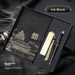 Weiyi [lowest price on the whole network] Dunhuang Cultural and Creative National Trend Notebook Book Set Gift Box Business Souvenir Chinese Style Forbidden City Cultural and Creative Handbook Notepad Graduation Gift - Image 8