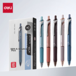 Snow White (snowhite) push gel pen student test pen quick-drying simple signature pen 0.5mm bullet office stationery G-103 black 30 pieces/box