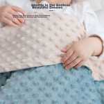 9i9 baby bean blanket baby soothing blanket kindergarten quilt stroller cover blanket double-sided bean velvet washable A121 - Image 2