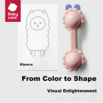 Babycare baby rattle soothing teether toy 0-1 newborn step rattle fresh cute pet alpaca single pack - Image 3