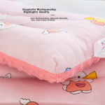 9i9 baby pillow children's pillow pillow core comfort pillow pure cotton bean velvet double-sided washable 50*30A209 - Image 8