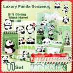 Youth companion [stationery gift pack] Panda souvenir learning stationery gift box set high value Children's Day birthday gift primary school student reward supplies start of school graduation kindergarten
