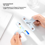 Deli metal rotating gel pen 0.5mm bullet silver single pack S99 - Image 7