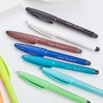 Deli Lianzhong Sanyuan 0.5mm push gel pen refill v1 Lianzhong Sanyuan refill ST head red 20 pieces/box V77 - Image 7