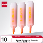 Deli S01 neutral pen signature pen 0.5mm bullet classic office press pen water pen S01 upgraded large capacity long battery life black 5 pieces/box 33880S