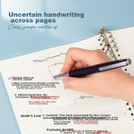 Deli 12 A5/40 sheets kraft paper wireless binding soft copy notebook work notebook stationery office supplies 7636 - Image 5