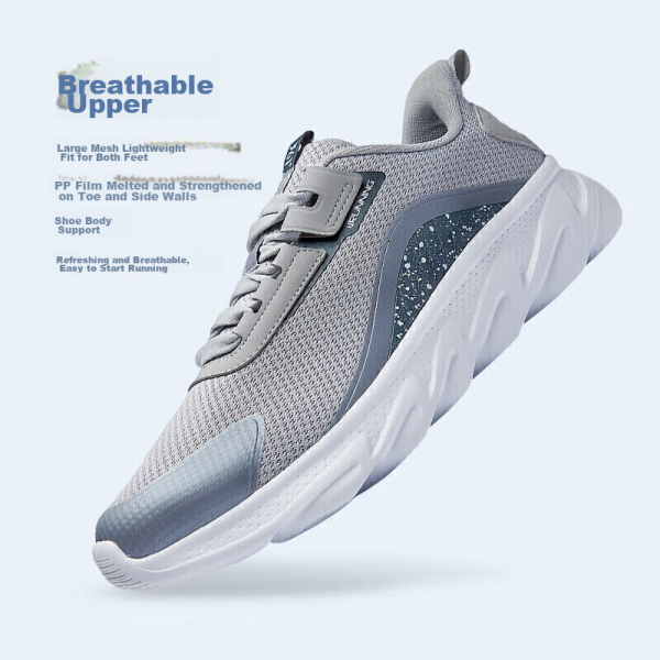 ABC KIDS children's shoes children's running shoes boys and girls versatile sports shoes durable dad shoes casual shoes 3604 meters black and blue 29 size