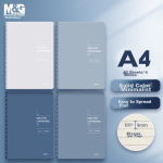 [Lowest price on the whole network] M&G stationery A4 partition draft book 50 sheets middle school students postgraduate entrance examination blank calculation draft paper examination thickened paper book white paper drawing book 5 books GA4501 - Image 2