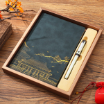Langjie notebook gift box set National trend style notebook gift box Forbidden City cultural and creative souvenirs High-value notebook stationery for teachers Corporate gift customization - Image 4