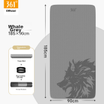 361° men's tpe yoga mat men's fitness mat wolf head student beginner sports training mat lengthened and widened - Image 2