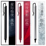 [Essential for back to school] KACO red pen push gel pen 0.5mm signature pen office stationery red fountain pen five-pack K7 - Image 8