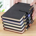 [Lowest price on the whole network] Faramon a5 loose-leaf notebook b5 business notebook detachable loose-leaf notebook stationery thickened diary corporate customized logo B5-black