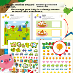 BANGSON 0-3 years old concentration training stickers stickers book boy children's toys girl birthday gift quiet book - Image 6