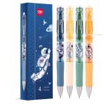 Deli full needle tube neutral pen 0.5mm large capacity disposable water pen signature pen black 12 pieces/box A426 - Image 8