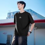 361° short-sleeved men's spring and summer pure cotton sports t-shirt loose round neck casual printed top 652519106-1 - Image 4
