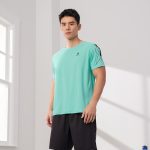 361° T-shirt short-sleeved men's spring and summer quick-drying clothes round neck running training fitness sports casual wear 652522102-1 - Image 2