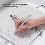 [Essential for back to school] AIHAO 0.5MM full needle red gel pen giant writing large capacity signature pen integrated posture correction pen 12 pieces 47920 - Image 5
