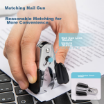 Deli 10 A4 transparent pull rod clip drawer clip folder data folder student exam prenatal examination report data storage 5 colors 33321 - Image 5