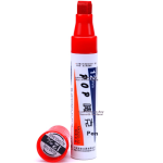 BAOKE 3MP460 3-color highlighter pen key marker water-based marker pen random color 1 card / 3 pieces - Image 2