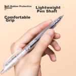 Jin Wannian [12 presses] 0.5mm red neutral pen Shuxie press classic press bullet signature pen training exam brushing office G-1326-003 - Image 7