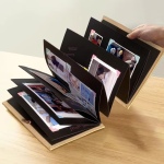 [Lowest price on the entire network] Farahmont stamped loose-leaf travel collection book travel commemorative stamp book handbook blank Nanjing Beijing Museum Zoo Forbidden City Chongqing check-in attractions stamp blue - Image 4