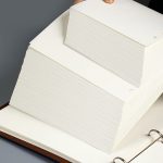 Langjie business notebook book sheepskin surface a5 buckle notepad 240 pages thick book notebook stationery diary office meeting record book can be customized with logo - Image 6