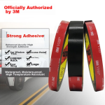 3M 2214 white masking tape high temperature resistant office home decoration daily use car spray masking seamless spray paint fixed protection 20mm*50m*0.085mm single roll - Image 2