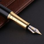 HERO fountain pen/signature pen 7006 student office calligraphy fountain pen business gift F tip gray - Image 9